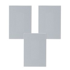 TILINS 最棒ELC 1個用蒙蓋 白+銀, 3個