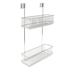 I NEX Muse Solid 下櫃掛式雙層架, 銀色, 1個