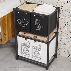 Doven立式洗衣籃 2層