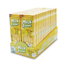 神奇牛奶吸管 香蕉口味, 6克, 312入