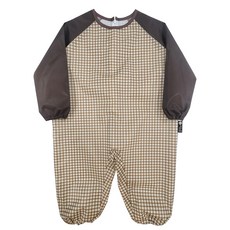 plie 兒童全身防水圍兜 撞色款