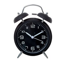 圓形摩登鬧鐘, 霧面黑