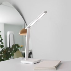 mooas 護眼3色LED檯燈 MLL23, 白色
