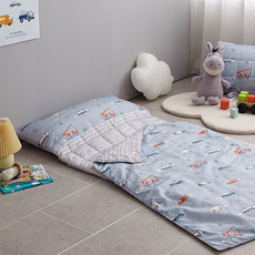 세사온라인 아동용 붕붕 토퍼형 낮잠이불세트, 블루