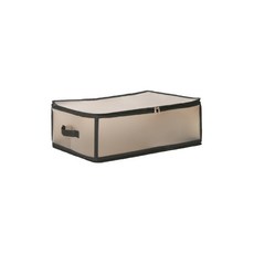 aryko 多用途基本透明塑料儲物盒 36L 52 x 35 x 19.5 cm, 黑色的, 1個