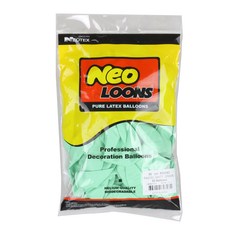 네오룬스 30cm 라운드풍선 50p, 파스텔 매트 그린, 1개