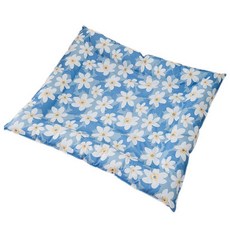 반려동물 얼음꽃 쿨매트, 화이트 + 블루, 1개