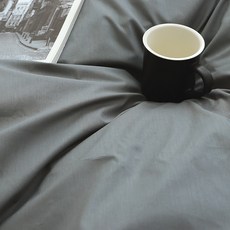 데이메이드 면 90 70 40수 평직 패브릭 원단, 다크그레이, 1개