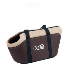 Pet FANGFANG 寵物單肩包, 咖啡