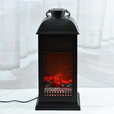 壁爐小夜燈 44款, 黑色