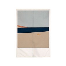 Vinterior粉彩風景雙開式隔間簾, TYPE 02