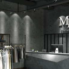 홈마트 레스토랑 카페 복고풍 자체 접착 회색 인테리어 방수 시멘트, (인더스트리얼 스타일) 얼룩덜룩한 무늬 진한 회색