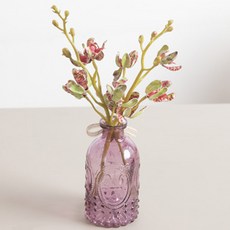 플라워트리 조화 프렌치 범부채 화병 세트 27cm, 그린(조화), 1세트