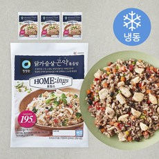 청정원 호밍스 닭가슴살 곤약볶음밥 (냉동), 200g, 4개
