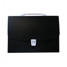 심플정리 아코디언파일 A4 7칸, 블랙, 1개