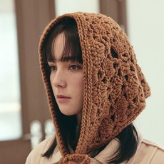 VARZAR 女性鉤針蕾絲頭巾