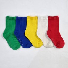 兒童用 Dear Sacks Hana 襪子5件組 防滑