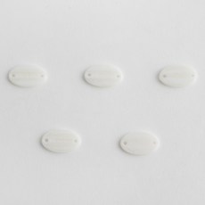 yarna 타원형 자개 라벨, A타입, 5개