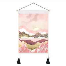 알로데 마운틴 윈드 벽걸이 장식 행잉 포스터, NO 16