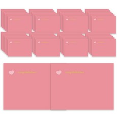 可愛動物信封, 愛心祝福, 50個