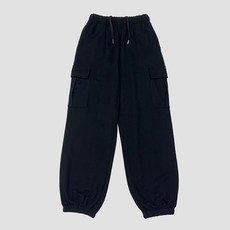 PLAYS 男款抽繩鬆緊帶工裝口袋束口運動褲