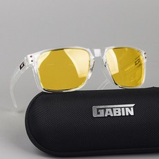 스타일호른 가빈 빅사이즈 편광 스포츠 선글라스 G30, C99-2 투명 야간편광렌즈, 1개