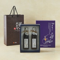 허브 도라지와꿀 400g + 계피와꿀 400g 세트 + 쇼핑백, 1세트