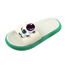 Rulushu兒童款太空人雙色拖鞋