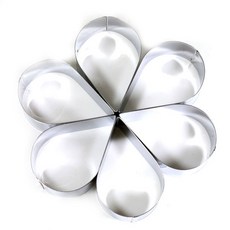 Cooktools 年糕水滴慕斯模具 6件組 小, 1套