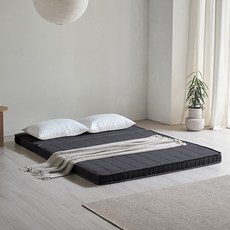 삼익가구 폴온 3단 접이식 폼 매트리스 토퍼 10cm 고객직접설치, 그레이