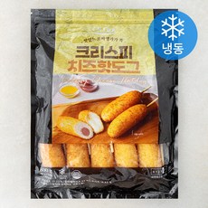씨엔쿡 크리스피 치즈 핫도그 (냉동), 80g, 1개, 10개입