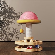 soonZAM 貓咪設計感多功能貓抓板玩具組, 1套, 混合顏色