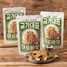 맛샘 국가대표 어포빠삭 매콤한 청양고추맛 80g x 3봉 + 청양마요소스 35g x 3개, 345g, 1세트