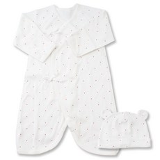 babybear 嬰兒印花蝴蝶衣+帽子