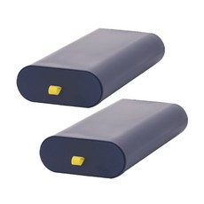 마켓플랜 마카롱 슬라이딩 서랍 소 2p + 접착테이프 2p, 네이비, 1단