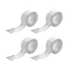 無膠矽膠膠帶 白色, 4個