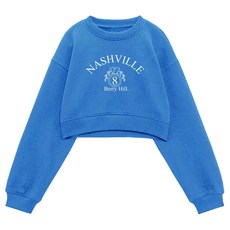 ezy studio 女款 Nashville 短版柔軟大學T