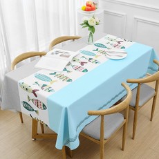 北歐風高級桌布 D131, 款式2, 137 x 60 cm