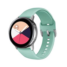 OVERGEAR Galaxy Watch4 錶帶 Active3 錶帶矽膠實心 22 毫米, 薄荷綠, SS-9