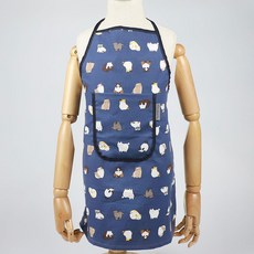 베베슈에뜨 아동용 프린팅 면 앞치마
