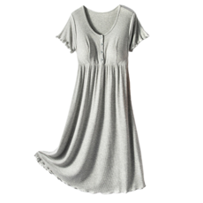 LUNA GLAM 孕婦短袖連身裙