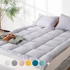 BLEDIK HOME 水洗超細纖維厚實柔軟薄墊, 灰色