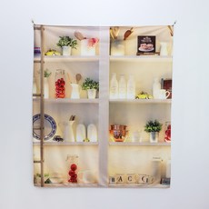 모노니크 인테리어 오브제 가리개커튼