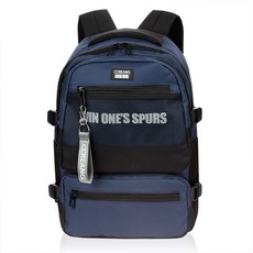 CCREANG 學生休閒網袋後背包 CR2103+鑰匙圈 隨機出貨, 海軍