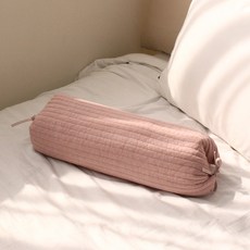 Green&Art 天空綁帶 100織顏料染蕎麥枕, 粉紅色