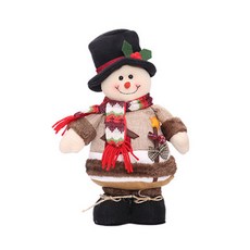 聖誕老人公仔桌面裝飾XD-008, 雪人