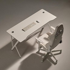 16 piece 16 電競電腦書桌, 白色