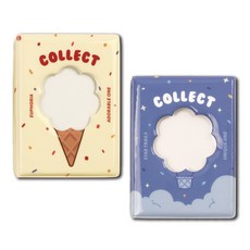 DASH AND DOT Mongeulmongle Collect Book 寶麗來相冊 2 件套, 冰淇淋，熱氣球, 20張