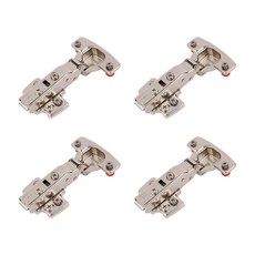 IREX 主孔 LH 公寓阻尼器水槽鉸鏈 110 度 T 15mm, 4個