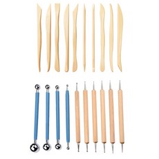 O-ON 壓克力黏土工具10件 + 黏土圓球工具10件組, 1套